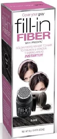 Cover Your Gray Fill in Fibre - Black 12g